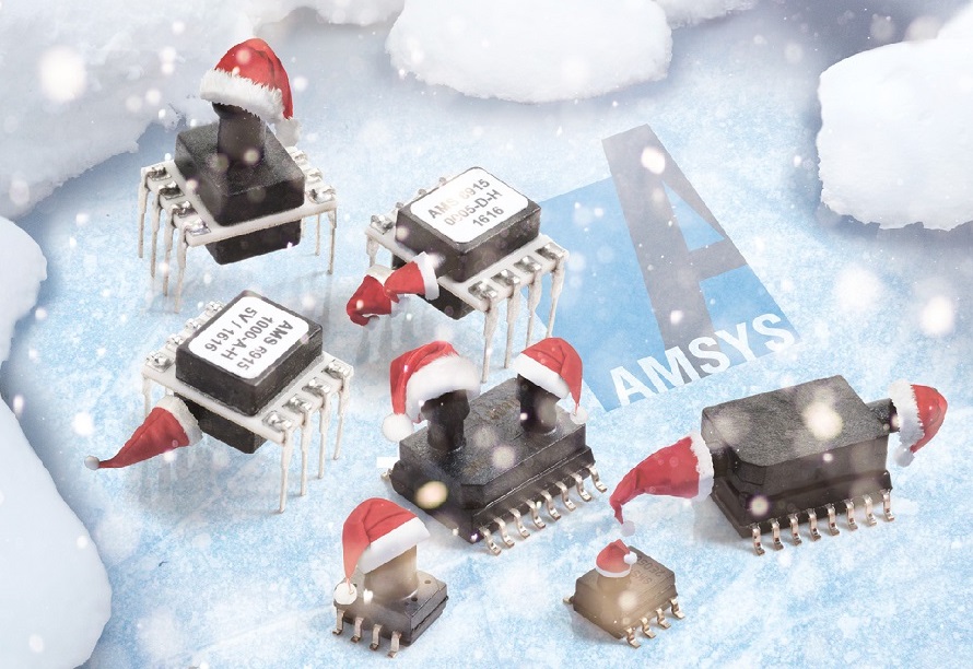 Weihnachtliche Drucksensoren AMSYS